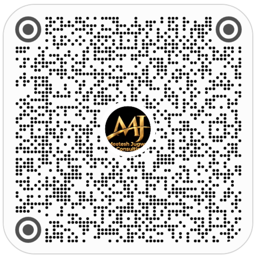 Scan to save Meetesh Jugwant contact card